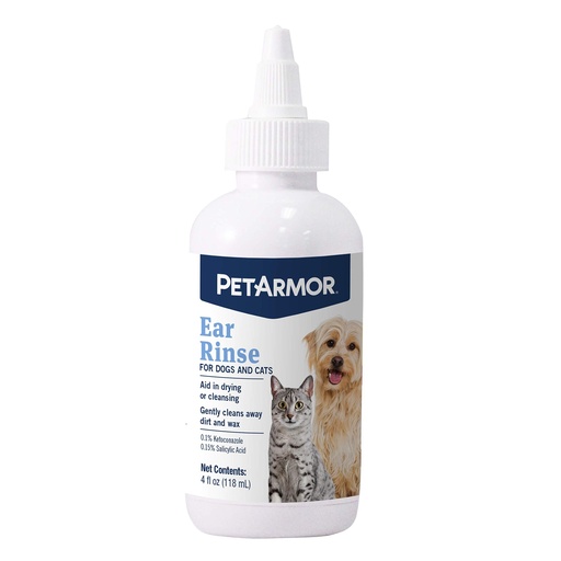 [BRSWKYD7AV6AODTK] PetArmor Ear Rinse for Dogs & Cats, 4 oz
