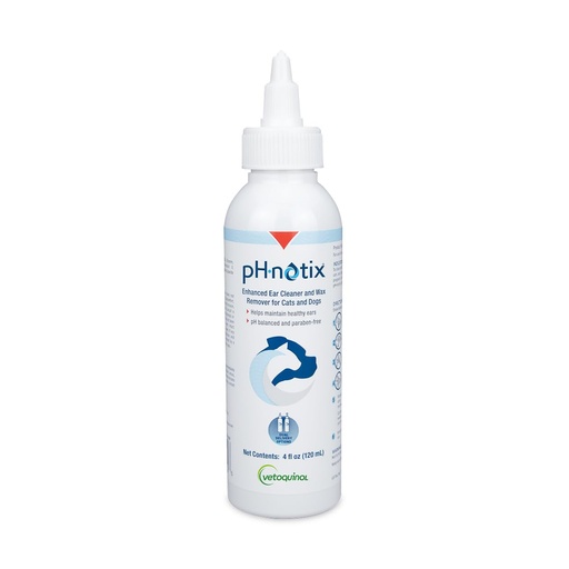 [BRSREFQQOF7WKHQZ] Vetoquinol PH•notix Advanced Ear Cleaner & Wax Remover - Liquid Ear Cleaning Support for Dogs & Cats - Supports Healthy Canals - Fast-Acting & No-Rinse Formula - pH Balanced & Paraben-Free - 4 fl oz
