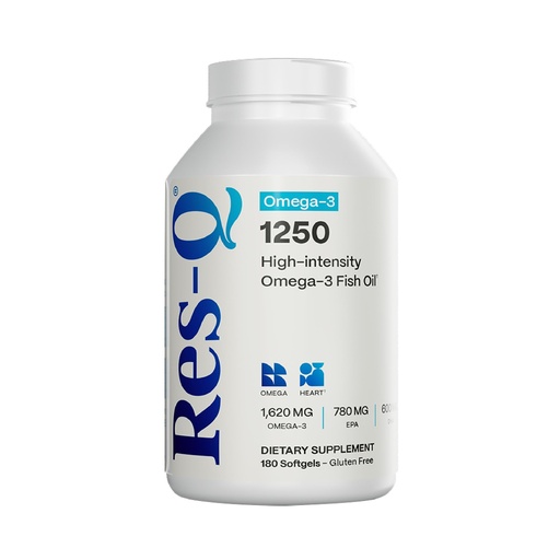 [BRSWIBQPDINRMEY5] Res-Q 1250 Omega-3 Fish Oil Capsules