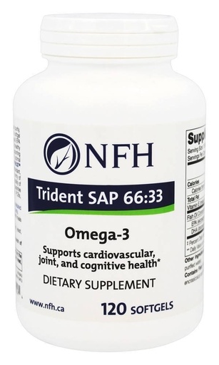[BRSWIHD5BZ7ROGTK] Nutritional Fundamentals for Health Trident SAP 66:33 120 gels