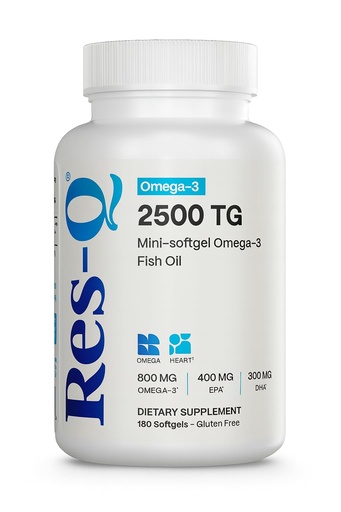 [BRSWKZTYPIIBK3A3] Res-Q 2500 TG Omega-3 Fish Oil Mini Gel Capsules
