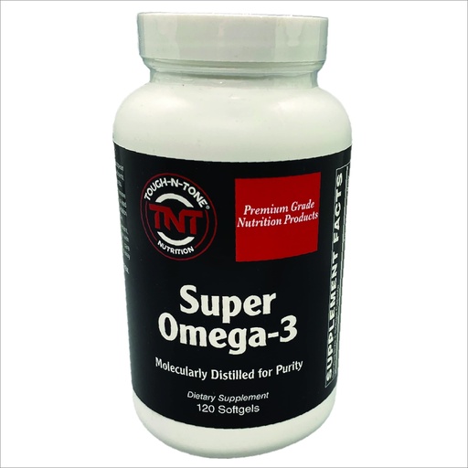 [BRSW2HT5OR5GYYD5] TOUGH-N-TONE Super Omega-3, High Potency Omega-3 Fish Oil with 300mg of EPA and 200mg of DHA