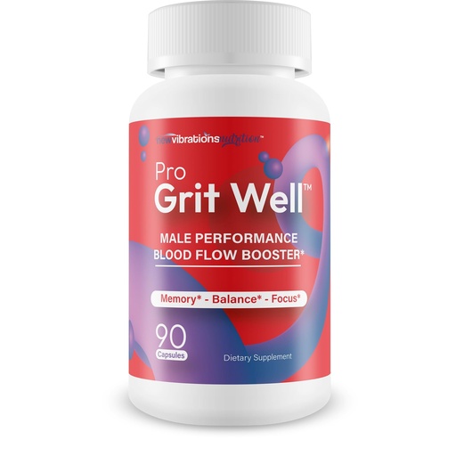 [BRSRGYD3BMPGYELA] Pro Grit Well Male Performance Max Blood Flow Booster - Our Best Gritwell Male Performance Supplement to Increase Bloodflow to Vital Areas - Healthy Alpha Boost Blood Circulation Supplements for Men