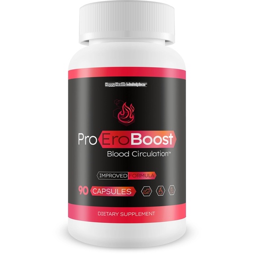 [BRSRABIEAUARQD3H] Pro EroBoost - Improved Formula - Our Best Advanced Blood Flow Supplement for Men & Best Circulation Supplement - Increase Blood Flow Max Performance - Vasodilator Nitric Oxide Circulation Pills