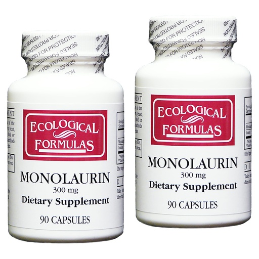 [BRSREFINCIIWEET4] Ecological Formulas Monolaurin 300 mg Tamper Resistant Ship Pack 180 Capsules