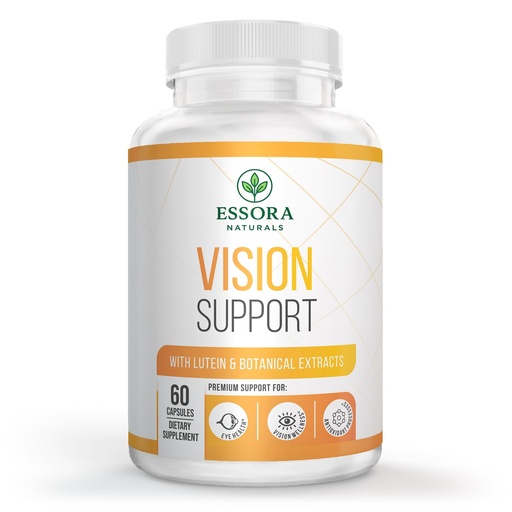 [BRSRGAI2OAORMELK] Lutein 20mg with Bilberry Extract, Vitamin A & Zinc - Eye Health & Vision Support Supplement - Antioxidant Formula - Non-GMO - 60 Capsules