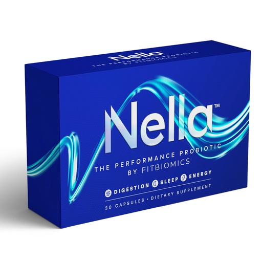 [BRSW2GTYBB7WMCYU] Nella Gut Health Supplements for Women & Men (30 Capsules), Energy Boosting Probiotics for Digestive Health, 3 Strains, Daily Probiotic Pills, Supports Workout & Recovery