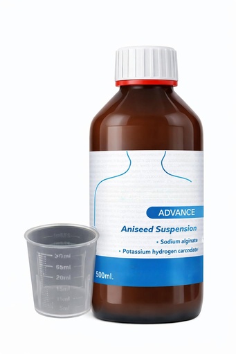 [BRSRGA35DMPWEADH] GAV Advance Aniseed Flavour 500ml | 1 PACK | 30 ML Measuring Cups Free