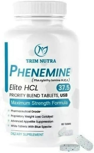[BRSREGILBYPA2GTH] Phen.emine Elite 37.5 Fast-Acting Formula 60 Tablets