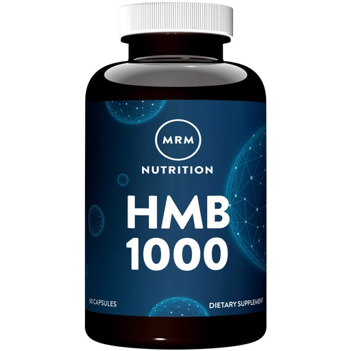 [BRSWIAIIBUFW2DQ7] MRM Nutrition HMB 1000 - For Women & Men - Beta-Hydroxy Beta-Methylbutyrate, 1,000 mg of Calcium HMB per serving - Supports Muscle Health, Strength & Recovery, Non-GMO, Gluten-Free - 60 Servings