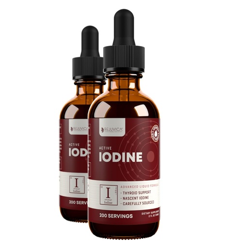 [BRSWYAQKA4MBG3LV] Active Iodine - Nascent Iodine Drops - Liquid Delivery for Better Absorption - Supports Healthy Energy Levels and Vitality