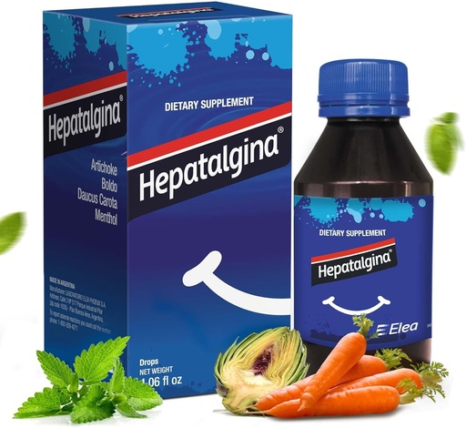 [BRSWGEI3PIIGEYAY] Liver Support Digestive Protector - Liquid Herbal Supplement with Artichoke Extract for Liver Cleanse Detox & Repair - Liver Detox Cleanse Drops with Mint, Boldo & Carrot - 120 ml