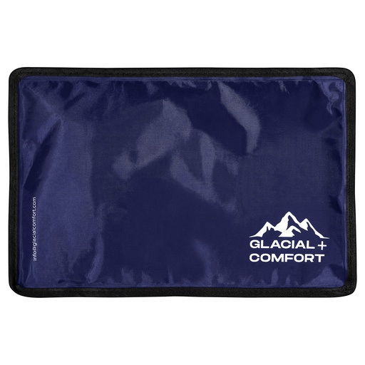[BRSRMFQEAQBBM33K] Glacial Comfort Gel Ice Pack for Injuries Reusable - (12" x 8") Cold Pads for Back Pain, Hip, Knee, Shoulder, Muscle Strains, Migraine & Postpartum Recovery with Flex Technology - Compression Pad.