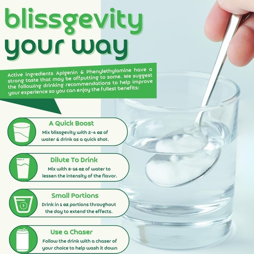 [BRSRABIZOQPQGD3G] Mood Support Drink Mix - 150mg Apigenin - Fenyletylamín podporuje zaostrenie a duševnú jasnosť - Bylinná Wellness podpora - Ovocie Punch s cukrom - 12 paketov