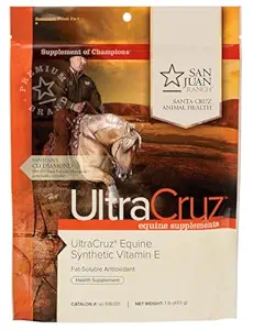 [BRSWGY35OAGRE3TU] UltraCruz - sc-516051 Equine Synthetic Vitamin E Supplement for Horses, 1 lb, Powder (28 Day Supply)