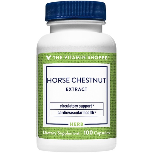 [BRSWIYTYOEDRGF3M] The Vitamin Shoppe Horse Chestnut Extract 260mg Herbal Supplement (100 Capsules)