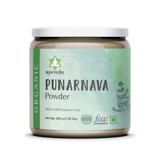 [BRSREZ3QDNYWAAA3] Organic Punarnava Powder (Boerhavia Diffusa) | 100% Pure & Natural Ayurvedic Herb | Supports Kidney, Liver & Urinary Health | Non-GMO | No Added Preservatives or Additives | 200g (Pack of 3)