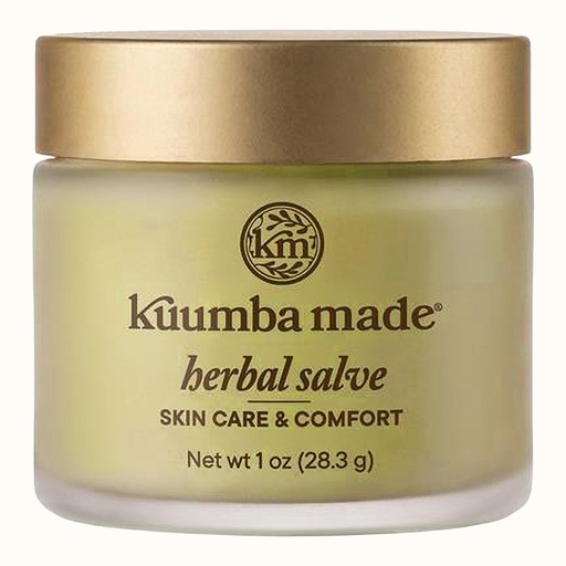 [BRSWIZATAZ7RME3U] Kuumba Made Herbal Salve, Skin Care & Comfort Balm with Calendula & Comfrey for Dry, Irritated Skin, 1 Oz