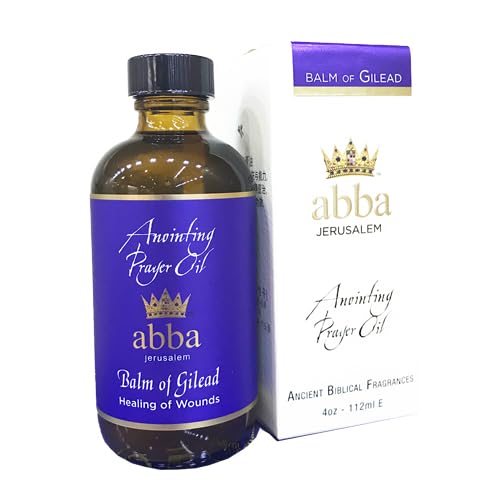 [BRSROAQ5AF5BS3TP] ABBA OIL Balm of Gilead 2oz ANOINTING OIL in Gift Box - ABBA JERUSALEM