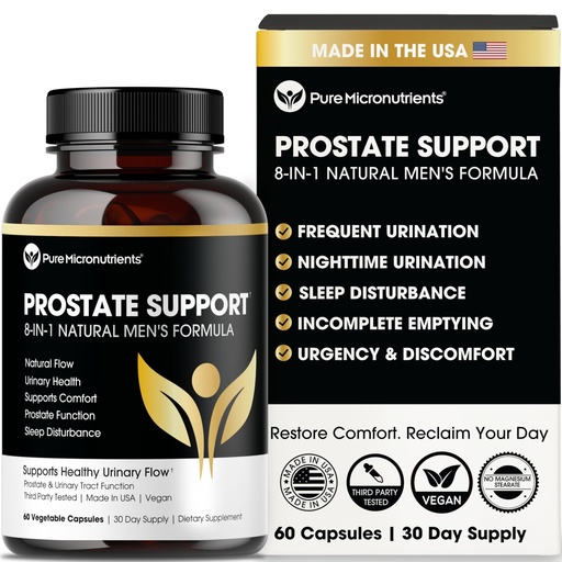 [BRSWGBIBBV7QGGT4] Pure Micronutrients Advanced Prostate Health Supplement - Saw Palmetto, Beta-Sitosterol, Stinging Nettle Root, & Lycopene - Bladder Control & Urinary Support Supplements for Men