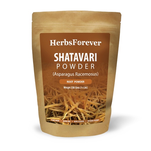 [BRSWGZT5CN6GMFLH] HerbsForever Shatavari(Asparagus Racemosus) Root Powder- Female Reproductive Health, Hormonal Balance, Anti Stress -Teas, Lattes, Moon Milk -Non GMO, 2X Potency | Ultra Clean, Steam Treated|16oz-1LBS