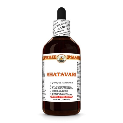 [BRSRABIFC56GMAY2] Shatavari (Asparagus Racemosus) Dry Root Tincture, All Natural, Vegan, Pure Liquid Extract - 4 fl.oz