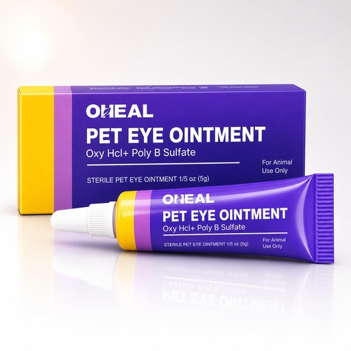 [BRSRYYIEO4HRE2AY] Pet Eye Care for Dogs & Cats, Gentle Eye Care Formula, for Animal Use Only, 1 Tube, Net Wt. 1/5 oz (5 g)