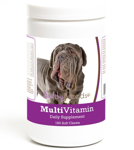 [BRSWGFA3OYIBQF35] Healthy Breeds Neapolitan Mastiff Multivitamin Soft Chew for Dogs 180 Count