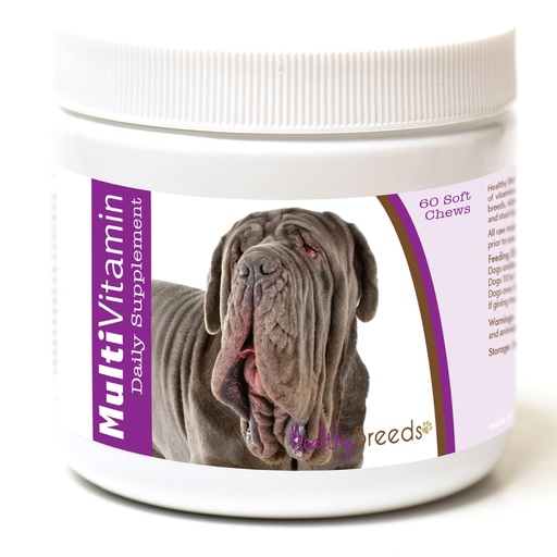 [BRSWG2YTDJ6Q2AA4] Healthy Breeds Neapolitan Mastiff Multi-Vitamin Soft Chews 60 Count