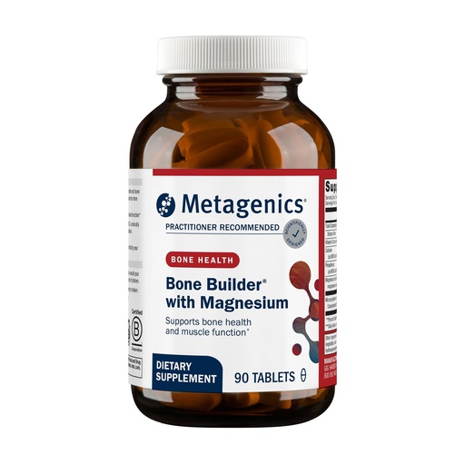 [BRSWIYTQA4OGIHLM] Metagenics Bone Builder Calcium with MCHC & Magnesium 300 mg, 90 Tablets