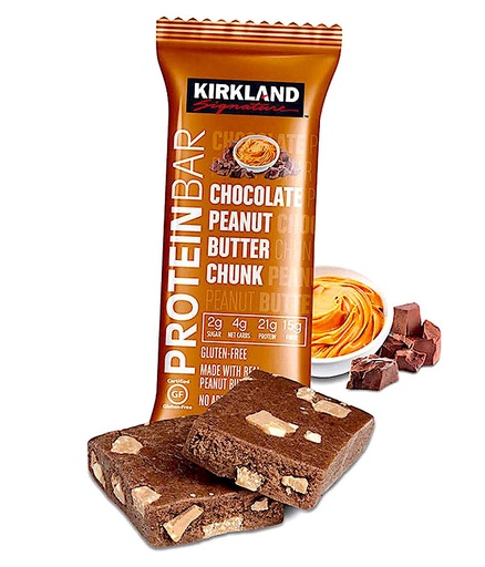 [BRSWGEL5C54A4EQ2] KIRKLAND SIGNATURE Protein Bars Chocolate Peanut Butter Chunk 2.12 oz, 20-count