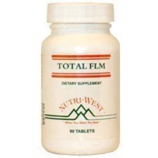[BRSWKHQEBQGAG2I3] Total FLM 90 Tablets by Nutri West by Nutri-West