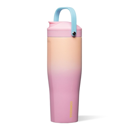 [BRSREYD3BN5AIDTG] Corkcicle Protein Shaker - Built-In Agitator & Fruit Strainer Lid - 30oz - Lover