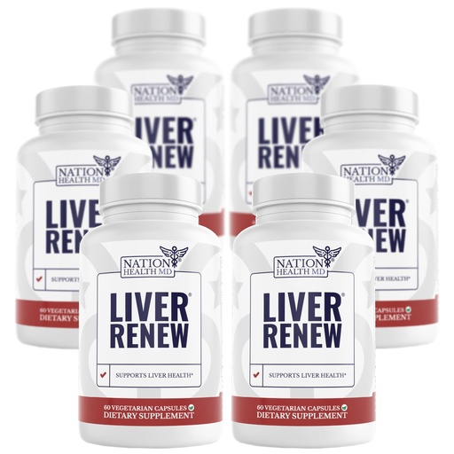 [BRSRAGA2B4AQ2FIV] Liver Renew - Liver Cleanse Detox & Repair - Liver Support Supplement with Artichoke Extract, Milk Thistle, Dandelion and Turmeric - 360 Capsules