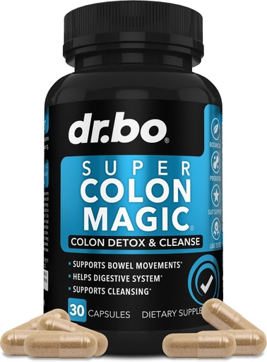 [BRSROBTQC54BAE3P] Colon Cleanser Detox for Weight Flush - 15 Day Colon Cleanse Pills & Probiotic - Fast Natural Laxative, Constipation Relief, Bowel Movement Supplements for Intestinal Stomach Bloating Gut Loss Support