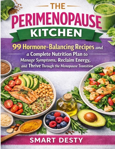 [BRSRGBL6PN6B4C37] THE PERIMENOPAUSE KITCHEN: 99 Hormone-Balancing Recipes and a Complete Nutrition Plan to Manage Symptoms, Reclaim Energy, and Thrive Through the Menopause Transition
