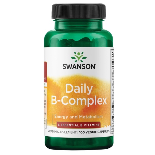 [BRSRMYI3CENQGELG] Swanson Daily B-Complex 100 Veg Caps