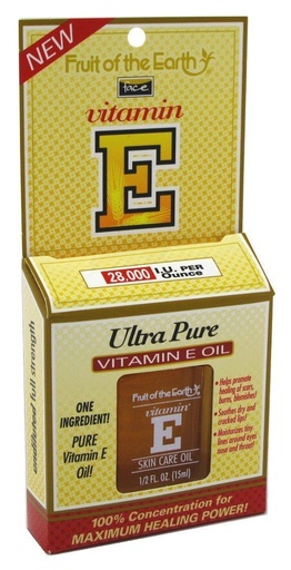 [BRSWIY3ZBYFQMA3C] Fruit Of The Earth Vitamin-E Oil 0.5oz.