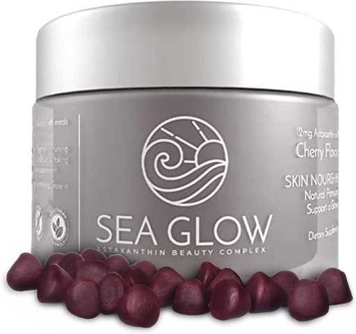 [BRSW2GITB4CA423X] Astaxanthin Gummies with Vitamin C, Antioxidant-Rich Gummy Vitamins, Beauty and Skin Supplement, 12 mg Astaxanthin Vitamin Supplements, Dairy and Gluten-Free, 28 Counts