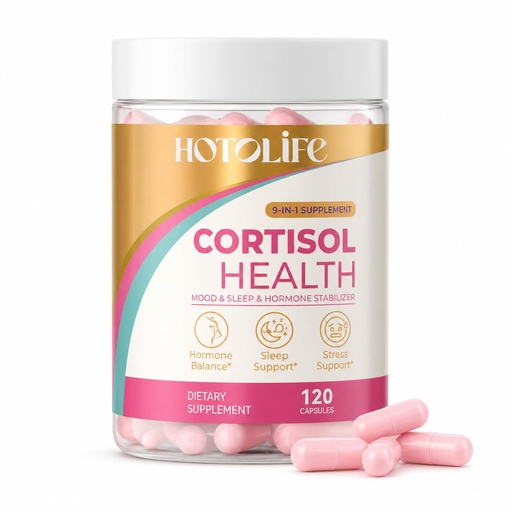 [BRSRGCQZBMNBMCLA] Cortisol Supplements for Women, Cortisol Manager Cortisol Calm 120 | Cortisol support for women with Ashwagandha, Magnesium, L-Theanine, DIM & Vitex for daily stress, mood & hormone balance