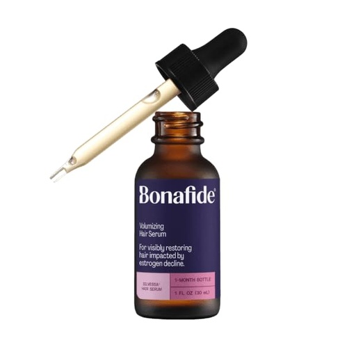 [BRSREYYTOYHR4HL3] Bonafide Silvessa Strengthening Daily Hair Serum – Hormone-Free, Drug-Free Support for Hair During Menopause – 60 Day Supply (2 fl oz)