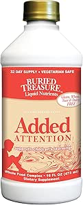[BRSWIGAQOIGQGEIZ] Buried Treasure - Added Attention - Childrens Learning Support 16 oz - 3 Pack