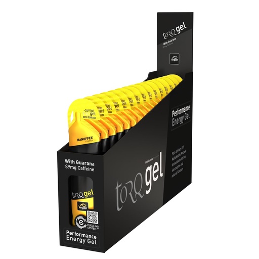 [BRSWYAD7AADR6AI6] TORQ Gel - Banoffee with Gaurana - Box of 15