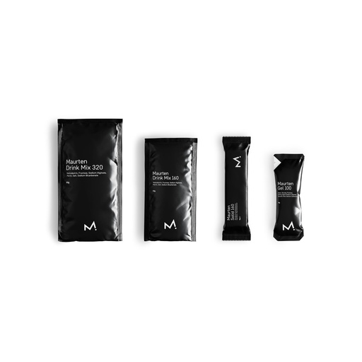 [BRSRACYZBZ4AEHQ4] Maurten Test Collection - Ideal for Triathlon & Long-Distance Running - High-Quality Energy Supply - 2X Drink Mix, 2X Energy Gel & 1x Energy Bar - Optimal Training Support & Performance Boost