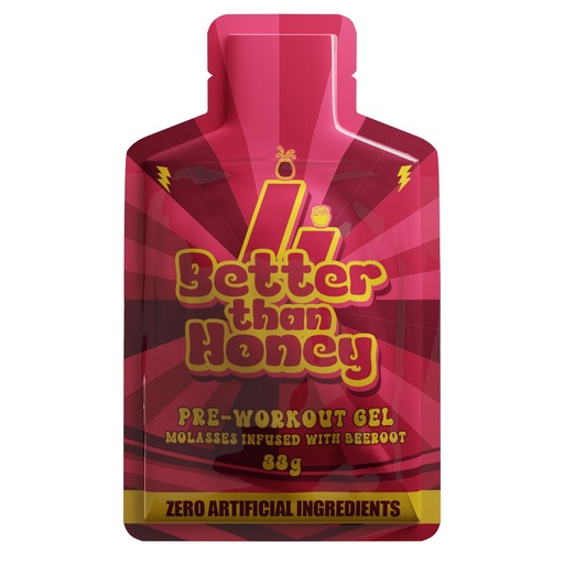 [BRSREAA5DINREF3P] Better Than Honey-Molasses Beet Root Energy Gel – Natural Pre-Workout & Endurance Fuel, Rich in Magnesium,Potassium, Iron & Nitrates – Workout Booster for Runners,Hikers, Cyclists, and Athletes