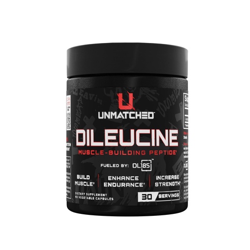 [BRSREYIOOYHAKFA6] Unmatched Dileucine Amino Acid Peptide | Fueled By DL185 | Accelerate Protein Synthesis, Muscle Growth, & Recovery | 90 Vegetable Capsules, 30 Servings