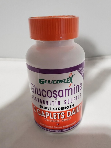 [BRSWIYQOAR6BWHLK] Glucoflex Glucosamine and Chondroitin Triple Strength, By Windmill - 60 Capsules