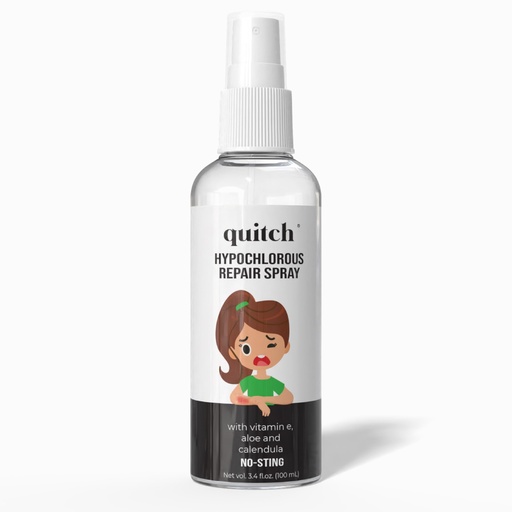 [BRSREZQBDIFWK3TV] quitch Hypochlorous Skin Repair Spray, Eczema Therapy First Aid Spray, Dry Skin Treatment, Cleansing Wipe Before Eczema Cream, Sensitive Body and Face Wash, Itch Relief