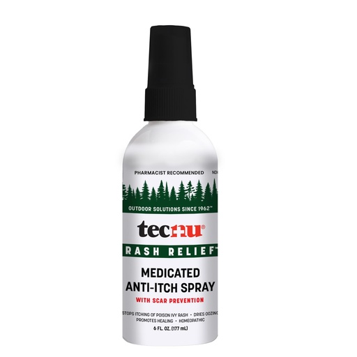 [BRSWIY3QBF7QYELG] Tecnu Rash Medicated Anti-Itch Spray with Scar Prevention, Poison Ivy Treatment, 6 Fluid Ounce