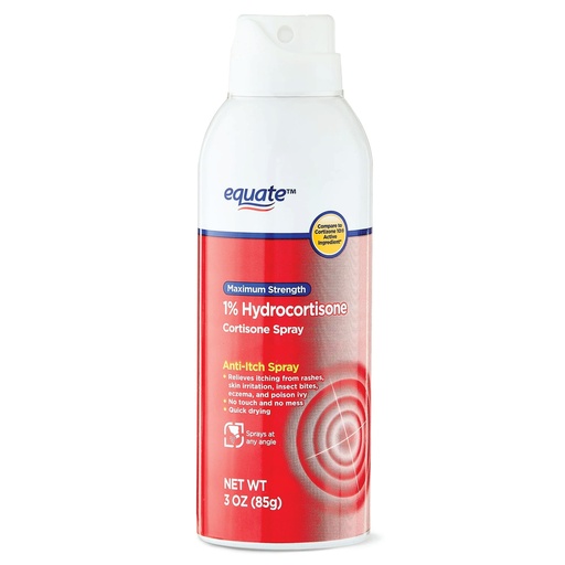 [BRSW2CA2AQFBSETP] Equate Maximum Strength Anti-Itch Continuous Spray 3.0 oz